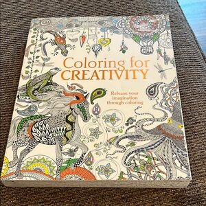 Paragon Coloring for Creativity Book / Never Used